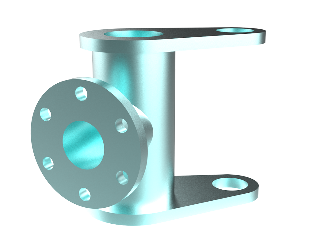 Flanged Yoke Mount