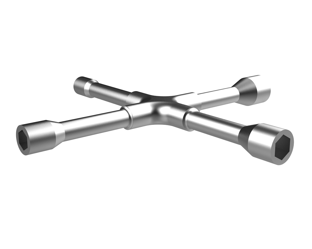 Four-Way Wheel Spanner