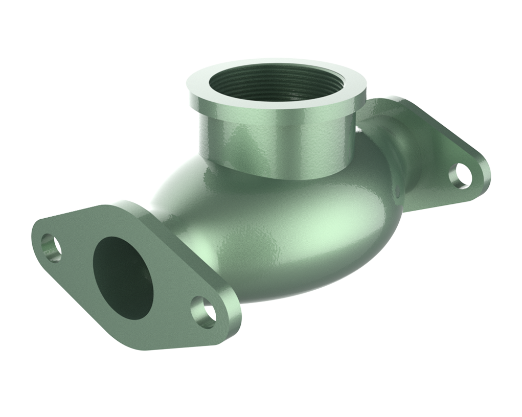 Threaded Branch Flanged Tee