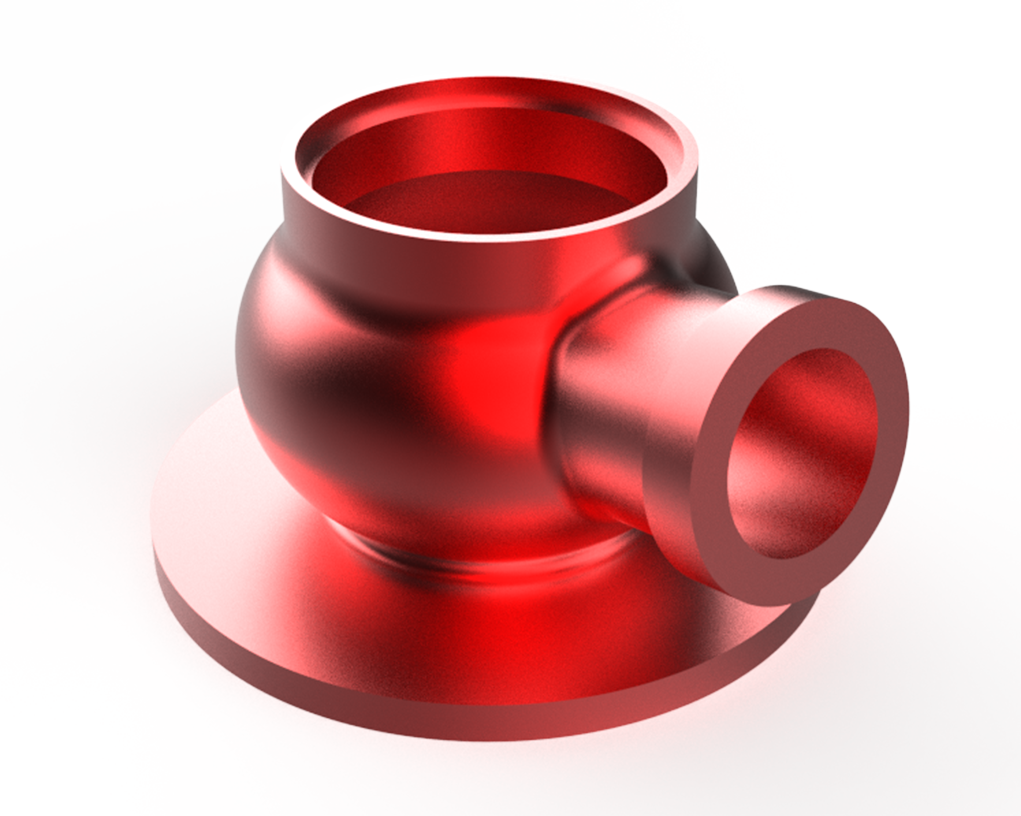 Spherical Flanged Connector